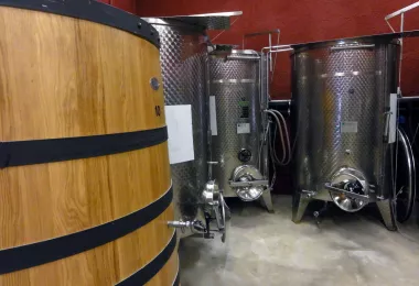 Cuverie vins rouges